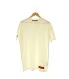 ヘロンプレストン HERON PRESTON ロゴ刺繍Tシャツ 半袖 モックネック S ホワイト /MY ■OS ■GY62