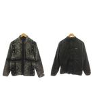 シュプリーム SUPREME Reversible Bandana Fleece Jacket ブルゾン フリースジャケット ロゴ リバーシブル M グレー 黒 ブラック /AN ■GY62