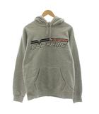 シュプリーム SUPREME 19SS Motherfucker Hooded パーカー プルオーバー 長袖 ロゴ刺繍 裏起毛 M グレー /KU ■GY62