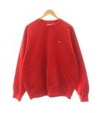 シュプリーム SUPREME 24SS Small Box Raglan Crewneck トレーナー スウェット 長袖 クルーネック 裏起毛 L 赤 レッド /KU ■GY62
