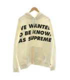 シュプリーム SUPREME 20SS Known As Hooded Sweatshirt パーカー プルオーバー  長袖 ロゴプリント 裏起毛 XL 白 ホワイト /KU ■GY62