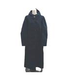 アリクス ALYX Rubberized Hooded Coat フーデッドロングコート 上着 S 紺 ネイビー フード 無地 長袖 アウター /YU ■GY62