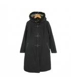 バーバリー ロンドン BURBERRY LONDON 中綿ダッフルコート 子ども服(女の子用) 150A 黒 ブラック フード付き 長そで BN237-567 /CK7 ■GY62