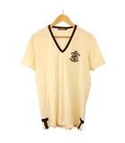 Tシャツ Vネック ロゴ 半袖 52 アイボリー /NP ■GY62