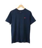 シュプリーム SUPREME small box logo tee Tシャツ 無地 クルーネック 半袖 M 紺 ネイビー /NP ■GY62