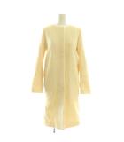 スピック&スパン Spick&Span ノーカラーコート 36 アイボリー /ES ■GY48