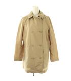 マッキントッシュフィロソフィー MACKINTOSH PHILOSOPHY スプリングコート フーデッドコート ミドル 38 ベージュ /AT ■OS ■GY48