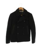 ファクトタム FACTOTUM Pコート ウールメルトン ショート丈 44 紺 ネイビー /AT ■OS ■GY48