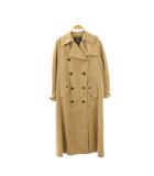 バーバリーズ Burberrys コート トレンチコート 裏地チェック ノバチェック ロング ダブル ベージュ /DO ■GY53