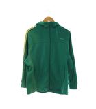 ジーユー GU and beautiful peaple パーカー ジップアップ サイドライン M 緑 グリーン /AT ■OS ■GY53