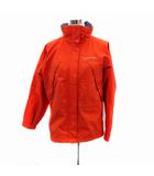 ブルゾンジャケット スタンドカラー ミドル丈 ナイロン オレンジ /HO6 ■GY53