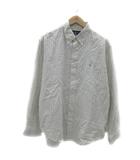 ラルフローレン RALPH LAUREN カジュアルシャツ 長袖 ボタンダウン グラフチェック柄 ワンポイントロゴ刺繡 XL マルチカラー オフホワイト /YS16 ■GY53