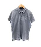 ラルフローレン RALPH LAUREN ポロシャツ 半袖 ポロカラー ビッグポニー パッチワーク風 XXL グレー /SY5 ■GY53