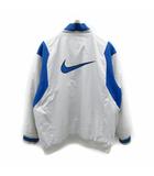 ナイキ NIKE スポーツウエア ベースボールジャケット ウインドブレーカー ブルゾン ミドル丈 ロゴ刺繍 中綿 XL ライトグレー /SY2 ■GY53