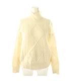 メゾンマルジェラ Maison Margiela 白タグ 18AW モヘア ウール ハイネック ニット セーター S オフホワイト /DF ■GY57