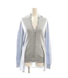 マルタンマルジェラ 1 Martin Margiela 1 12SS カーディガン ニット Vネック XS サックスブルー /DF ■GY57