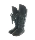  オーストラリア ラックス コレクティブ Australia Love Collective ロングブーツ ムートン 7 黒 ブラック /SS ■OS ■GY57