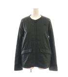 アディダス adidas 中綿ジャケット ノーカラージャケット S ブラック /DF ■GY57