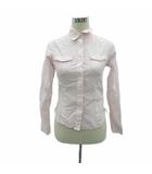 イエナ IENA シャツ ブラウス 長袖 ギンガムチェック柄 ピンク /HO34 ■GY58