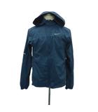 ナイキ NIKE スポーツウェア ランニングジャケット ウィンドブレーカー ミドル丈 M ネイビー 紺 ジップアップ /HO18 ■GY58