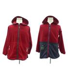  スパイスアイスランド SPICE ISLAND POLARTEC フリースジャケット リバーシブル ミドル丈  L ボルドー /HO4 ■GY58