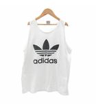 アディダスオリジナルス adidas originals タンクトップ L 白 ホワイト ロゴプリント /SY33 ■GY61