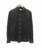 ユナイテッドアローズ UNITED ARROWS シャツ L ネイビー ダークネイビー 織柄 1112-199-2103 /AE ■GY53