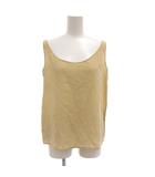 ヴァレンティノ ガラヴァーニ VALENTINO GARAVANI ヴィンテージ カットソー ノースリーブ ベージュ /AE ■GY53