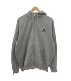 ナイキ NIKE パーカー フーディ L グレー ジップアップ ロゴ /FF ■GY53