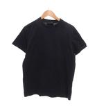 プラダ PRADA Tシャツ 半袖 トライアングル M 紺 ネイビー /JS ■GY53