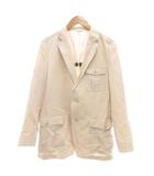 バーバリー ロンドン BURBERRY LONDON サファリジャケット リネン混 L ベージュ系 /UO ■GY53