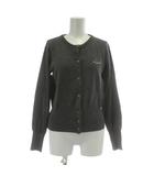 ヴィヴィアンウエストウッドレッドレーベル Vivienne Westwood RED LABEL カーディガン ニット 長袖 クルーネック オーブ 刺繍 グレー /XZ