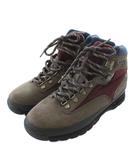 ティンバーランド Timberland EURO hiker トレッキングブーツ ショート スエード キャンバス レースアップ 7.5 25.5cm 茶色 ブラウン ボルドー 95095 /XZ