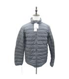 ユニクロ UNIQLO ウルトラライトダウンジャケット ミドル丈 スタンドカラー ジップアップ XL グレー /SY8 ■GY61
