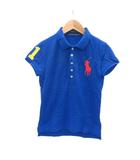 ラルフローレン RALPH LAUREN ポロシャツ 半袖 M ブルー 青 ビッグポニー /SY28 ■GY61