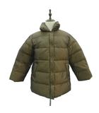 ジェラールダレル GERARD DAREL ダウンジャケット ミドル丈 L カーキ /HO29 ■GY61