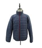 ダウンジャケット スタンドカラー ミドル丈 L パープル 紫 /HO33 ■GY61