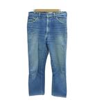 リー LEE デニムパンツ ジーンズ ストレート アンクル丈 34×36 L ライトブルー 水色 /HO15 ■GY61