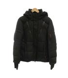  ダウン・フコウ DOWN FKOW ダウンジャケット ZLZ フード ジップアップ 黒 ブラック /NU ■GY58
