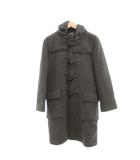 グローバーオール Gloverall モリス ダッフルコート 裏チェック 膝丈 GB38 グレー系 /UO ■GY58