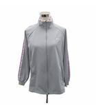 ナイキ NIKE スポーツウェア ジャージ 大きいサイズ XL ライトグレー ジップアップ スタンドカラー ミドル丈 /YS18 ■GY59