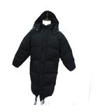  イエローナイフ Yellow Knife ORIGINAL CLASSIC ダウンコート L 黒 ブラック ロング丈 フード付き /HO40 ■GY59