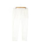 ラルフローレン RALPH LAUREN SPORT コットンパンツ 8 白 ホワイト 無地 長ズボン ストレート /AO14 ■GY60