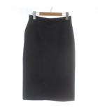 ラルフローレン RALPH LAUREN タイトスカート ウール ひざ丈 11 紺 ネイビー /XZ ■GY60