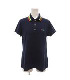 ポロゴルフ ラルフローレン POLO GOLF RALPH LAUREN 美品 ポロシャツ 半袖 ロゴ S 紺 ネイビー /NL ■GY60