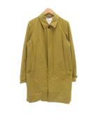 アーバンリサーチ URBAN RESEARCH ステンカラーコート ロング 中綿 M マスタード /GV ■GY60