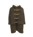 ニコルクラブ NICOLE CLUB ダッフルコート ウール M カーキ色 ミドル丈  /SJ ■GY59