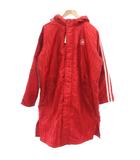 コンバース CONVERSE ベンチコート 01 赤 レッド 長袖 フード付き サイドライン /SJ ■GY59