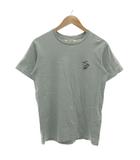 オニツカタイガー Onitsuka Tiger グラフィック ティ GRAPHIC TEE Tシャツ 半袖 クルーネック S ミントグリーン /GV ■GY59