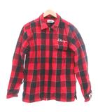 エクストララージ X-LARGE ネルシャツ 長袖 L レッド チェック /RG ■GY59